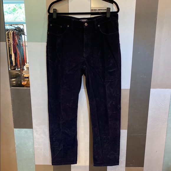 Lands' End Other - Lands End Men's Navy Blue Corduroy Pants, Size 34